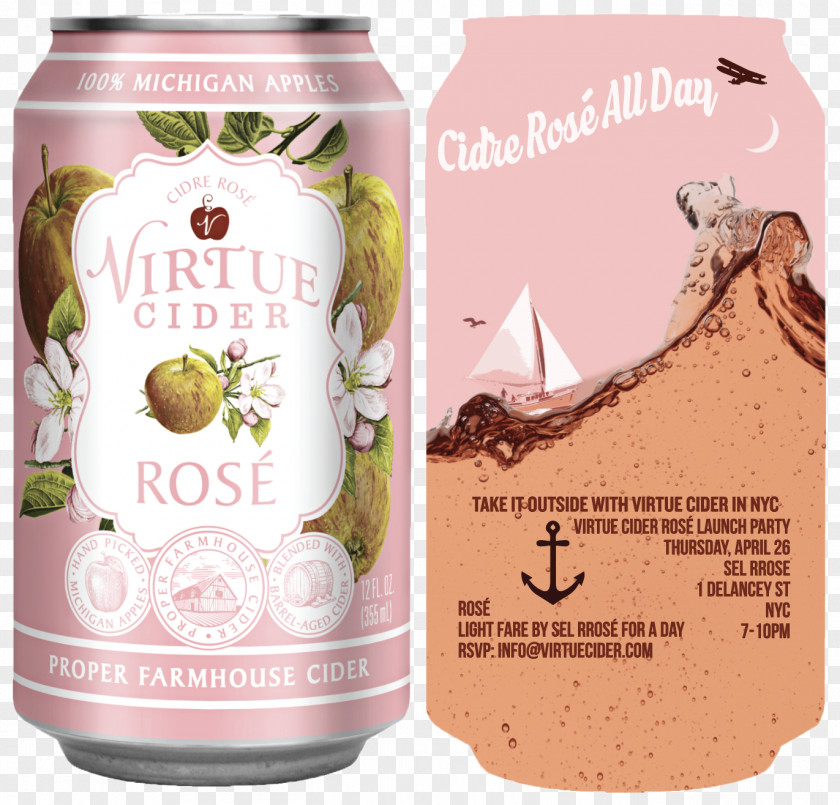 Wine Apple Cider Rosé Beer PNG