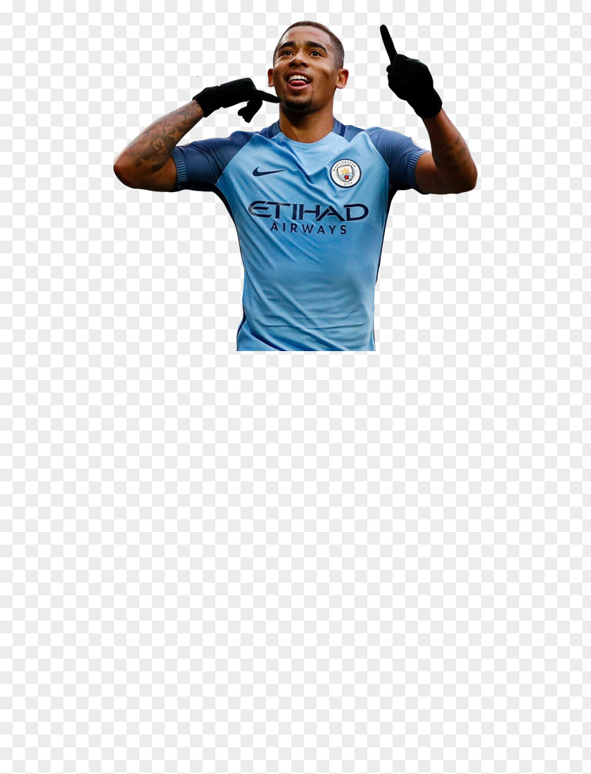 Electric Blue Neck Gabriel Jesus PNG