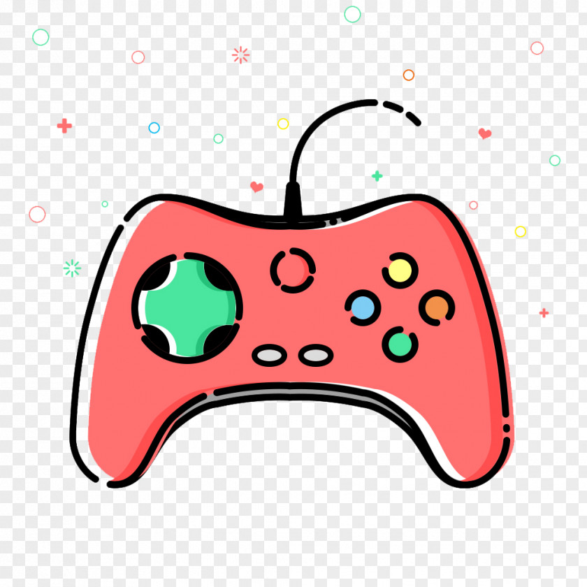 The Game Console Video Gamepad Joystick Icon PNG