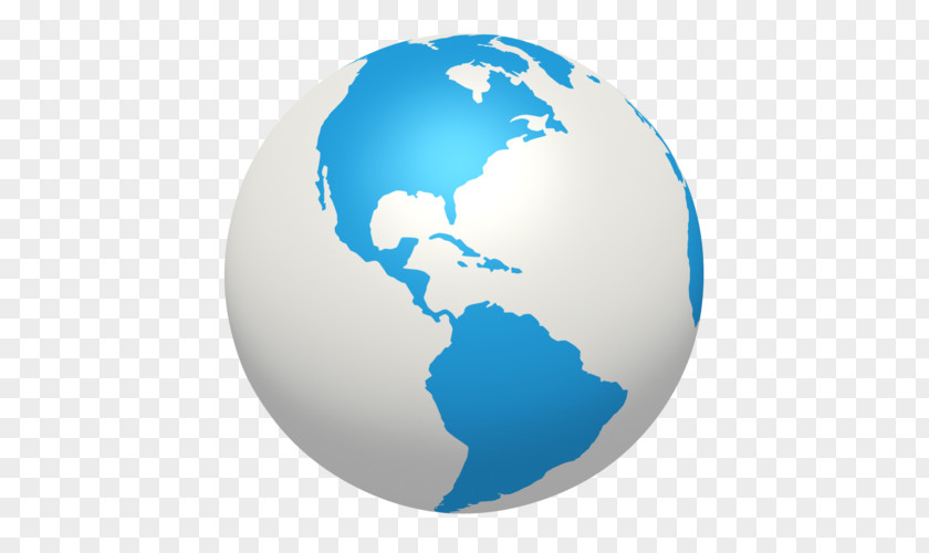 United States South America Globe Earth Clip Art PNG
