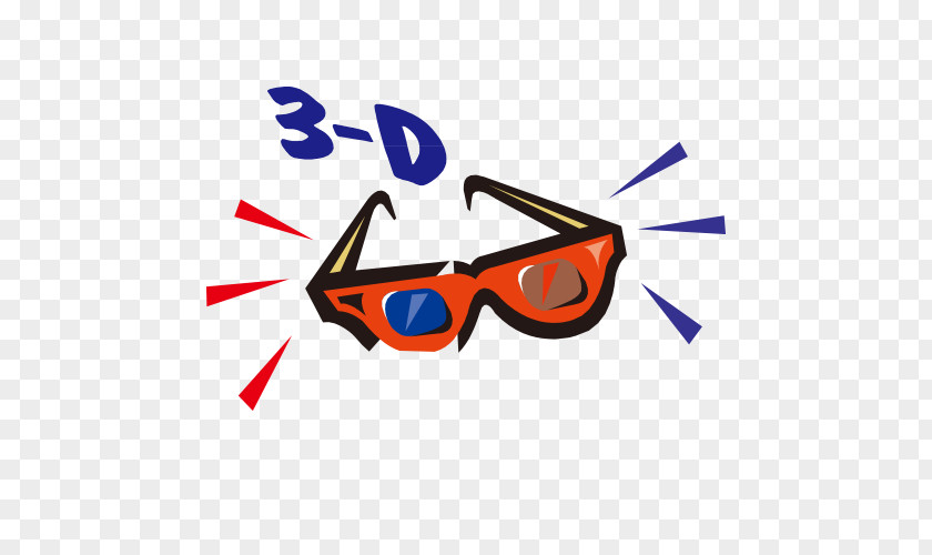 3d Glasses Goggles Stereoscopy 3D Film PNG