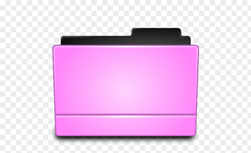 Pink Folder Directory Icon Macintosh PNG