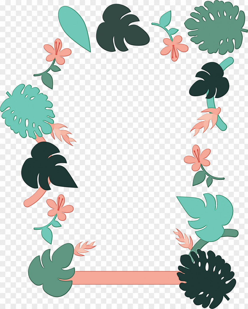 Plant Green Leaf Background PNG