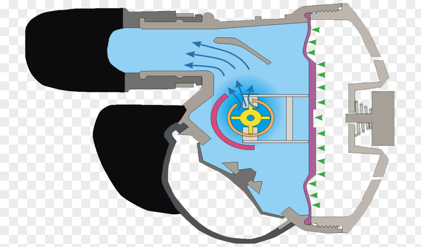 Stage Effect Venturi Joule–Thomson Diving Regulators Scuba Underwater PNG