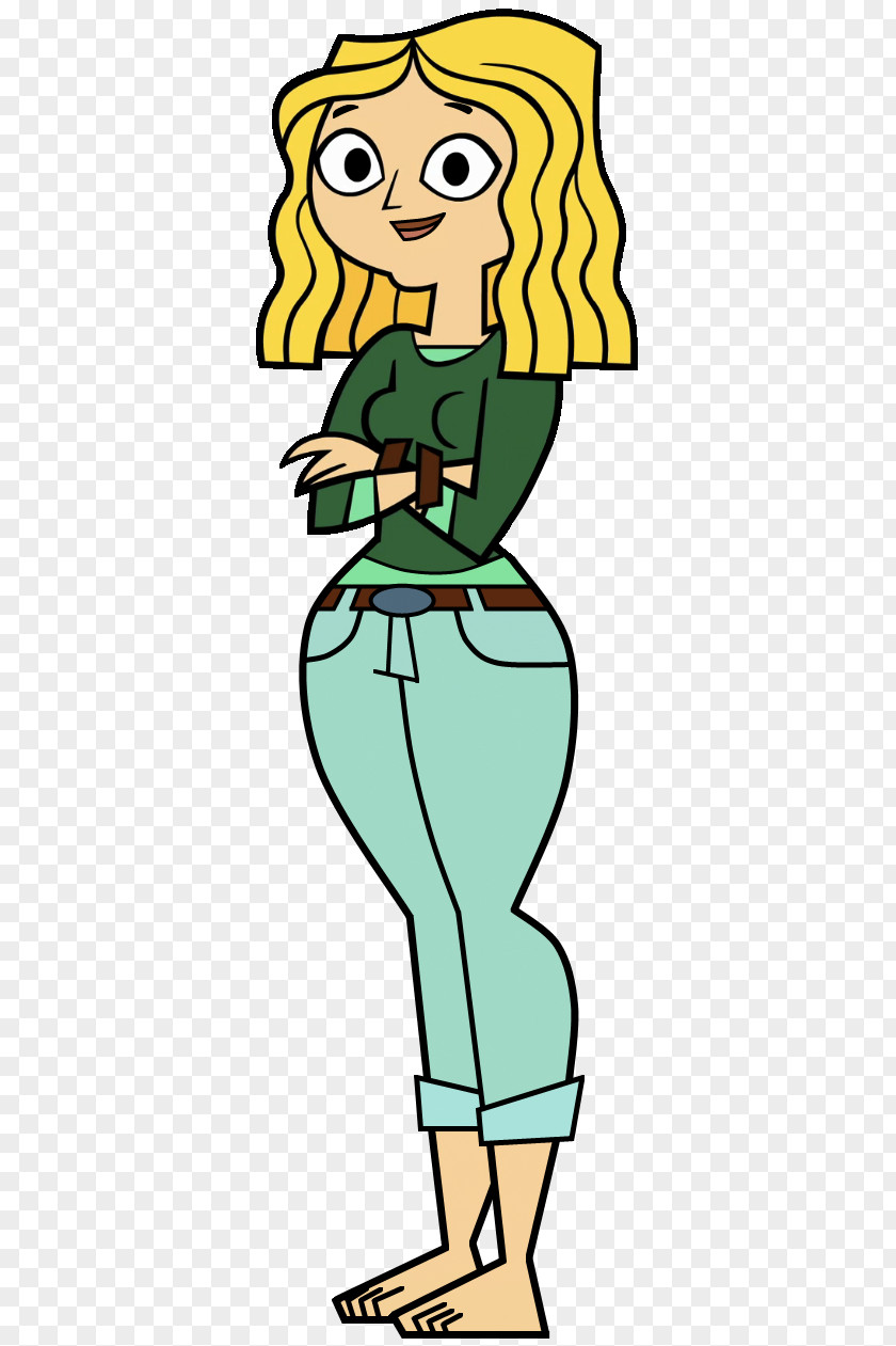 Total Drama Fresh TV Carrie Character Clip Art PNG