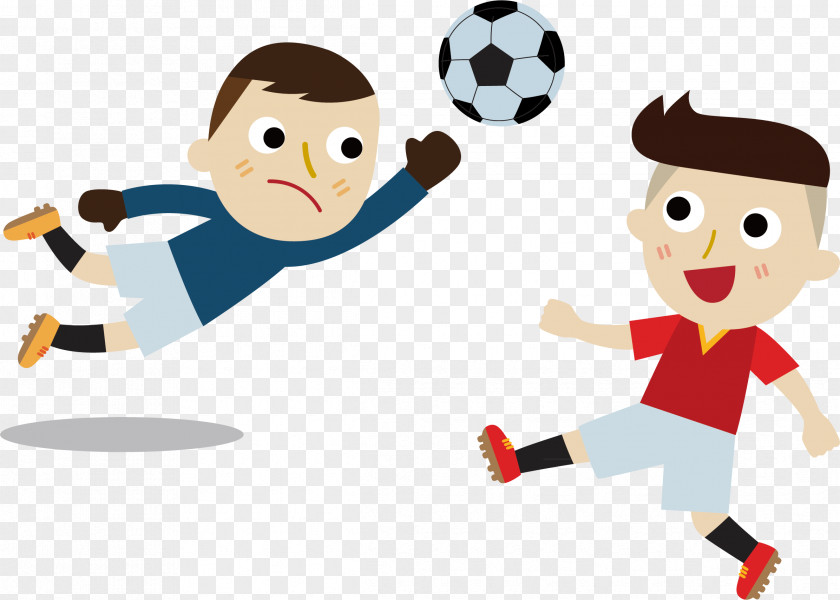 Child Penalty By Country Football Cartoon Illustration PNG