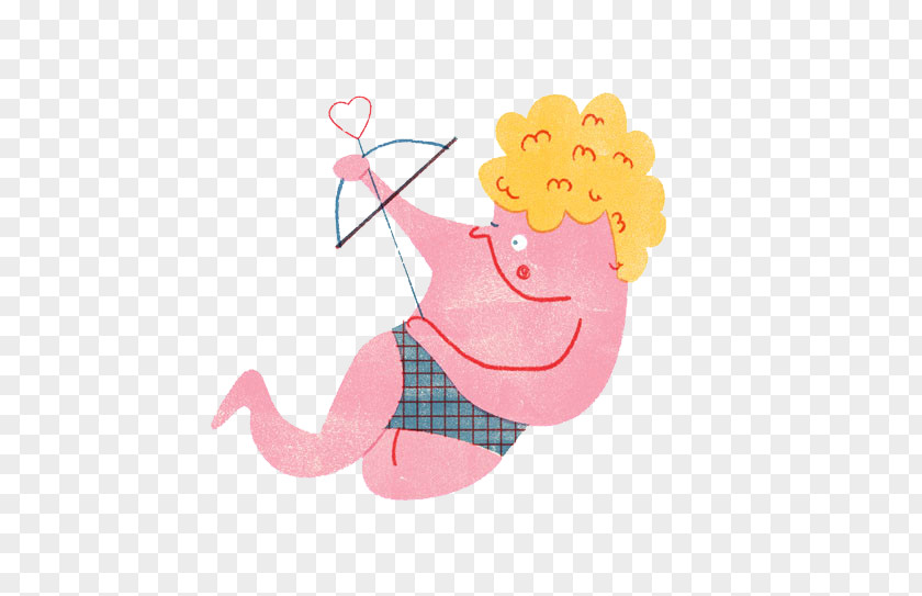 Cute Cupid Bow And Arrow PNG