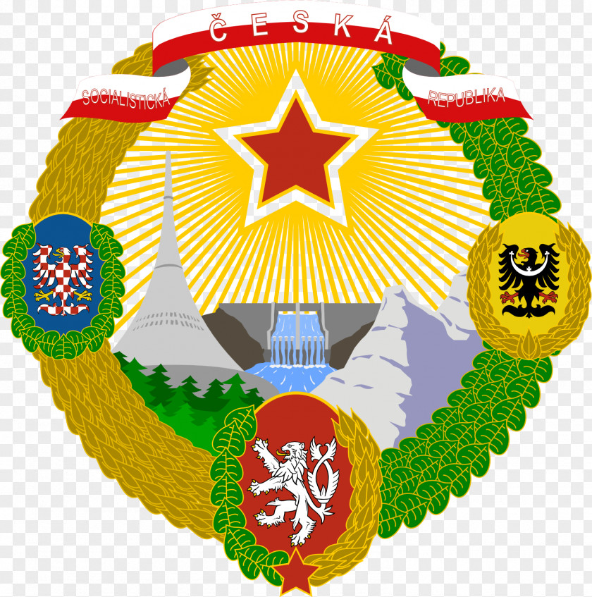 Czech Socialist Republic Of Romania Coat Arms The Czechoslovakia PNG