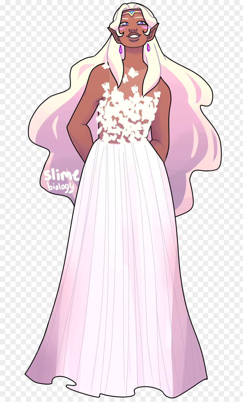 Fairy Gown Woman Dress PNG