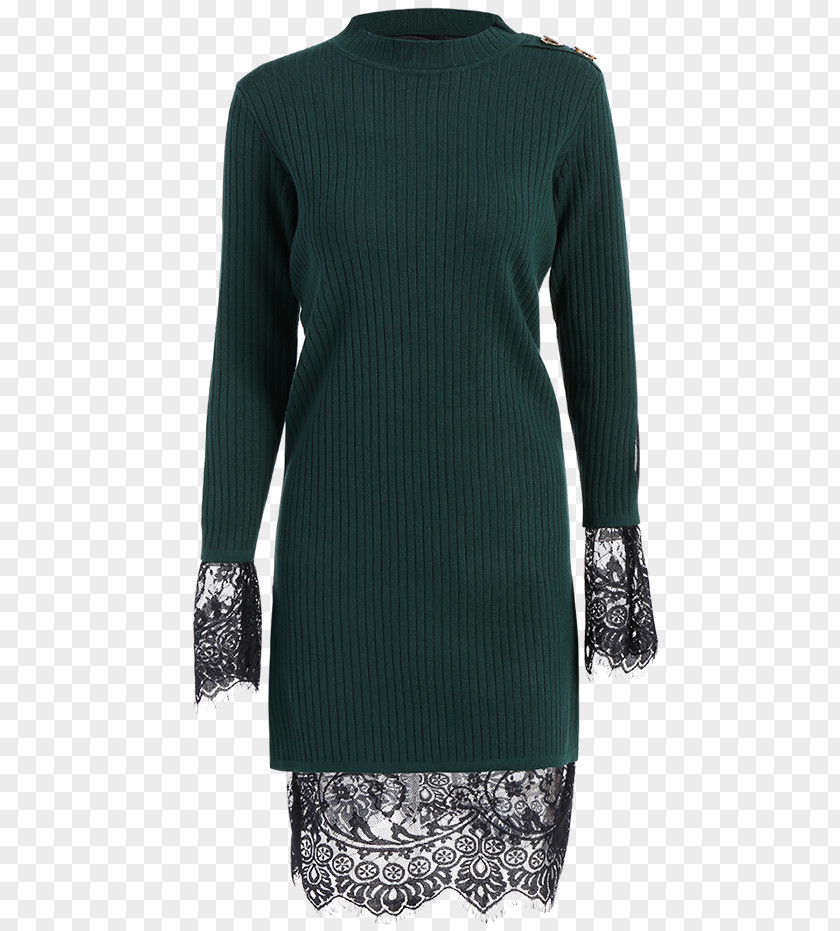 Wrap Dress Pattern Lace Sweater Jumper Fashion PNG