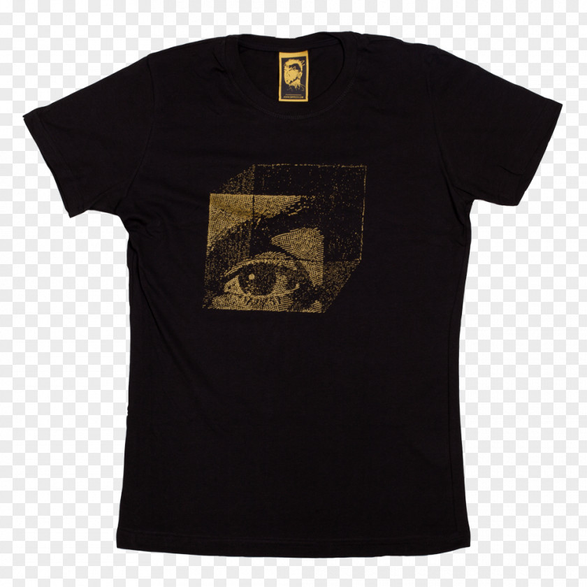 Cotton T-shirt Gold Shadow Through The Gale Study On Falling PNG