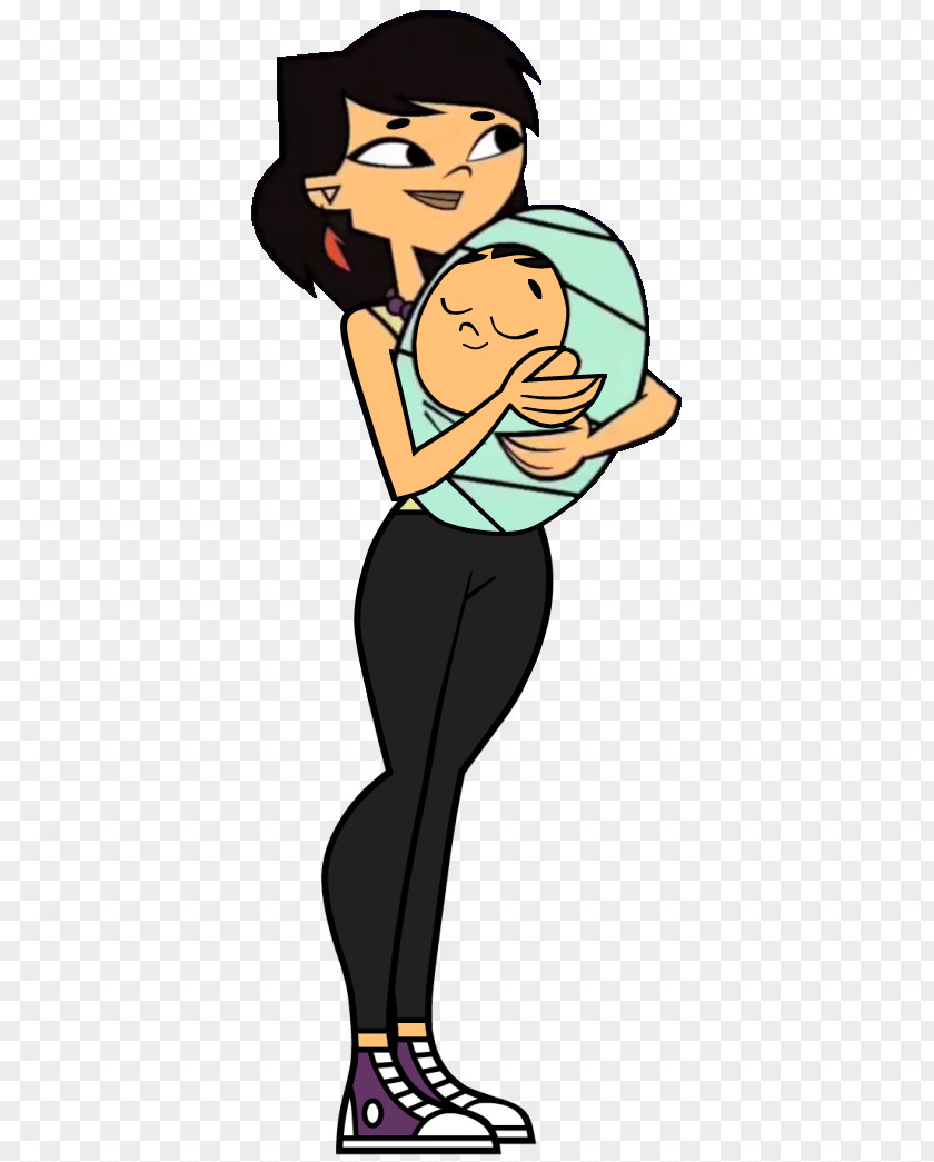 Dream Sky Total Drama Season 5 Chris McLean Leshawna Image PNG