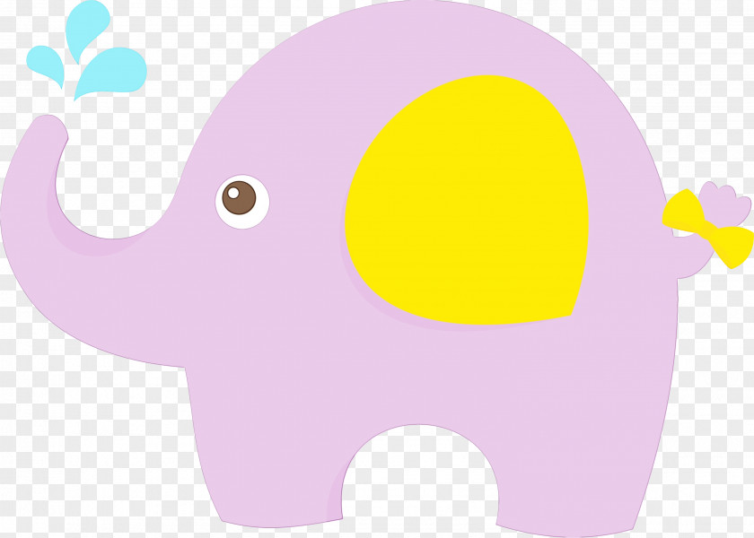 Pink Computer Indian Elephant PNG