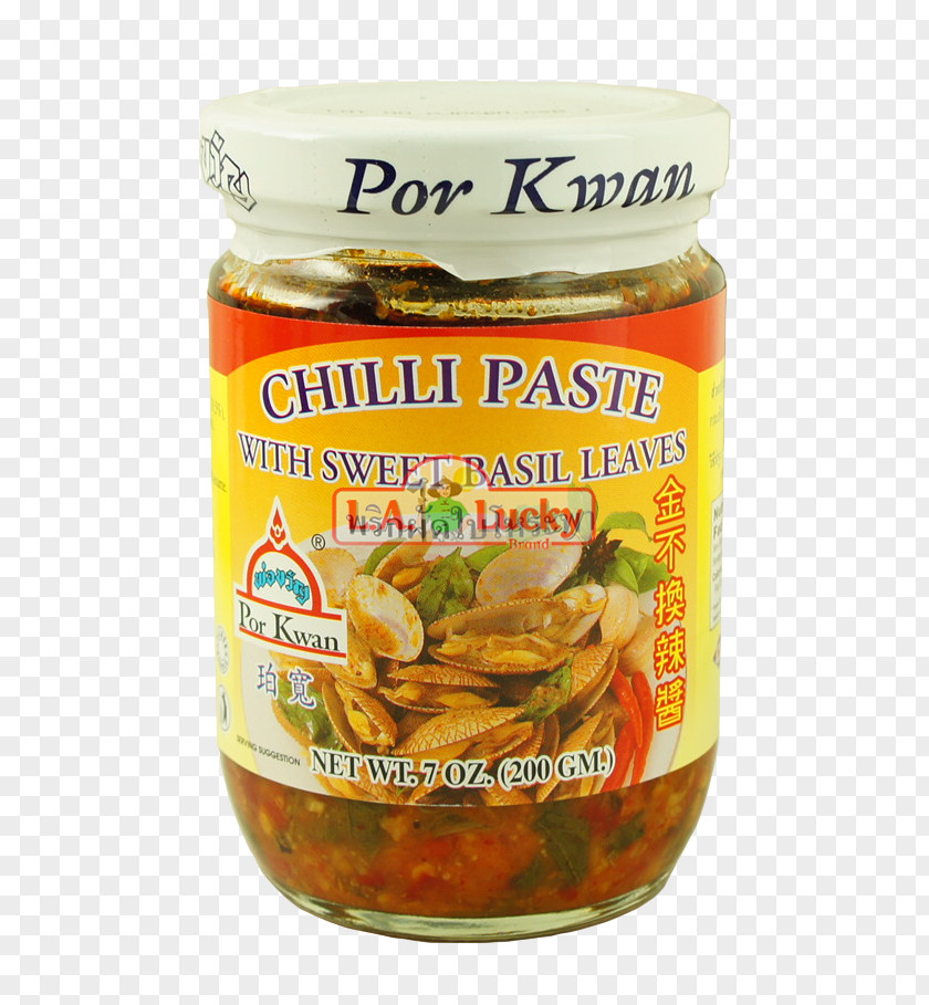 Seasoning Ingredients Thai Cuisine Vegetarian Chili Pepper Paste Basil PNG