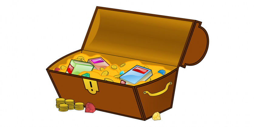 Treasure Buried Book Library Clip Art PNG