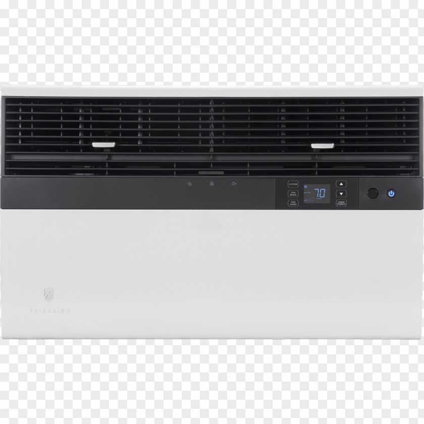 Window Air Conditioner Friedrich Conditioning Seasonal Energy Efficiency Ratio British Thermal Unit Heat Pump PNG