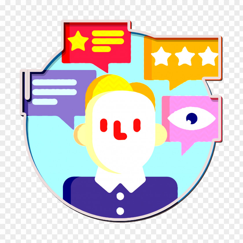 Cartoon Marketing And Seo Icon Feedback Customer Review PNG