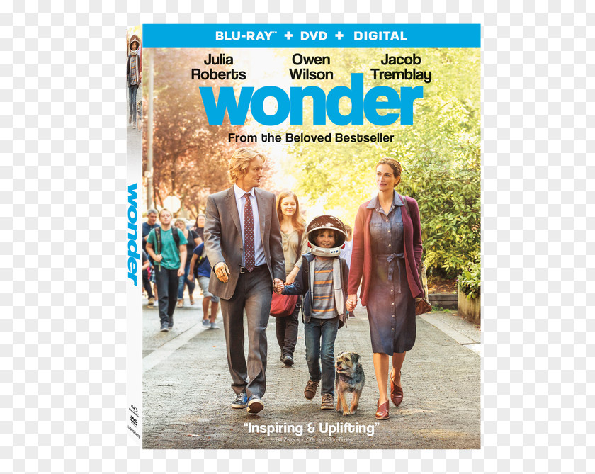 Golden Globe Award For Best Director Motion Pictu Blu-ray Disc August Pullman Wonder Ultra HD Digital Copy PNG