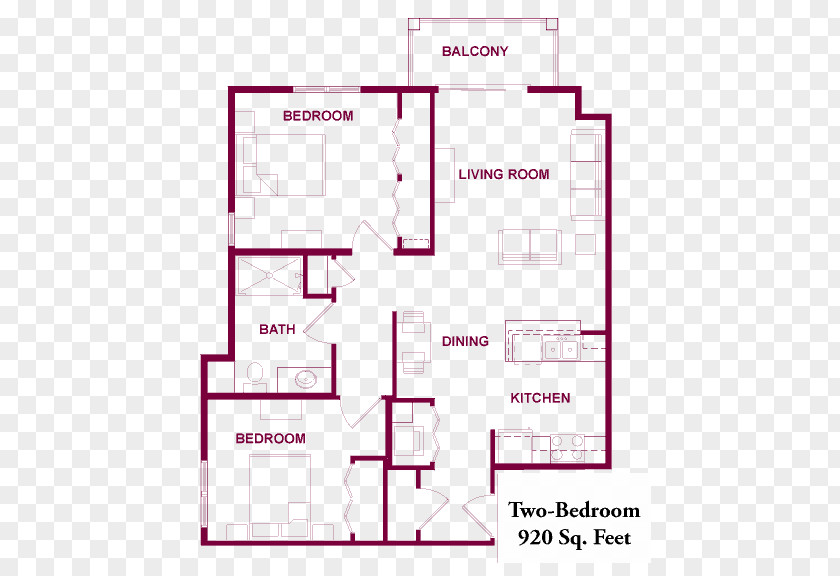 House Floor Plan Bedroom PNG