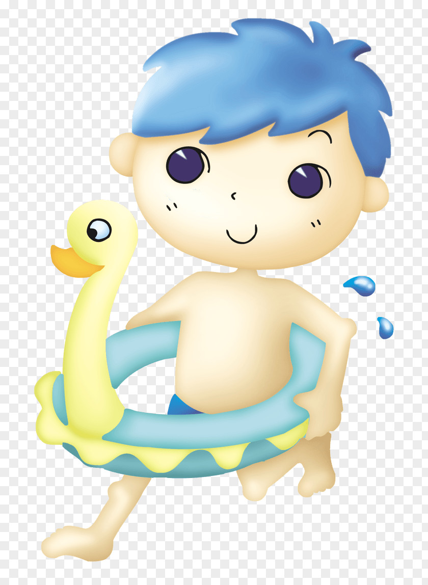 Boy Walk Swimming Image Clip Art Vector Graphics Cartoon PNG