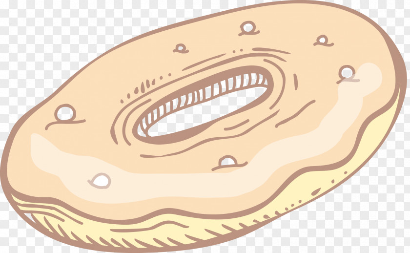 Cartoon Donut Doughnut Drawing PNG