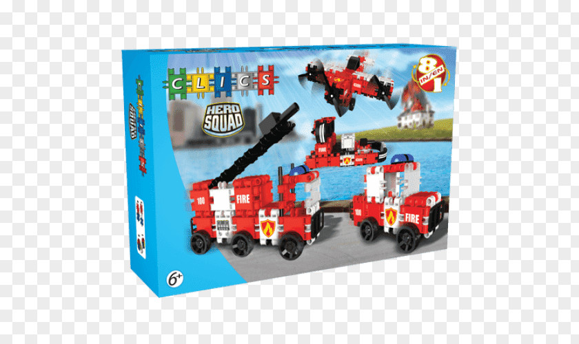 Firefighter Fire Department Toy Block Brigade PNG