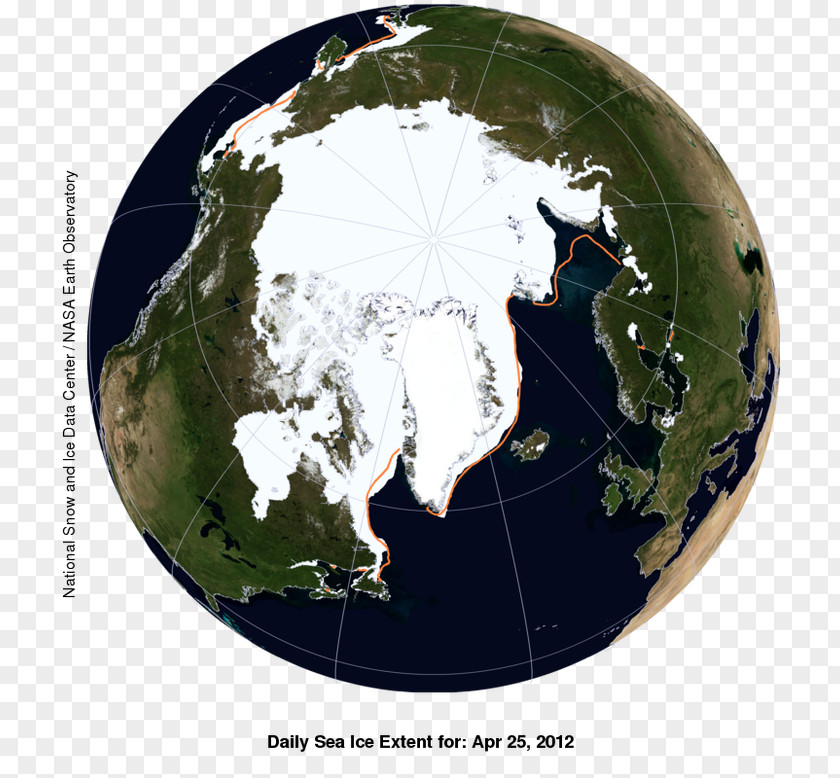 Ice Arctic Ocean National Snow And Data Center Measurement Of Sea Pack PNG