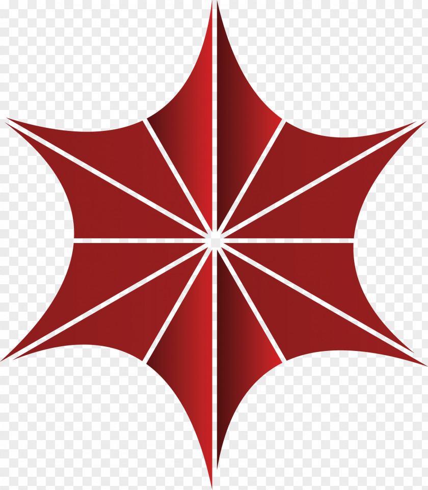 Red Hexagonal Stars Color Wheel Clip Art PNG