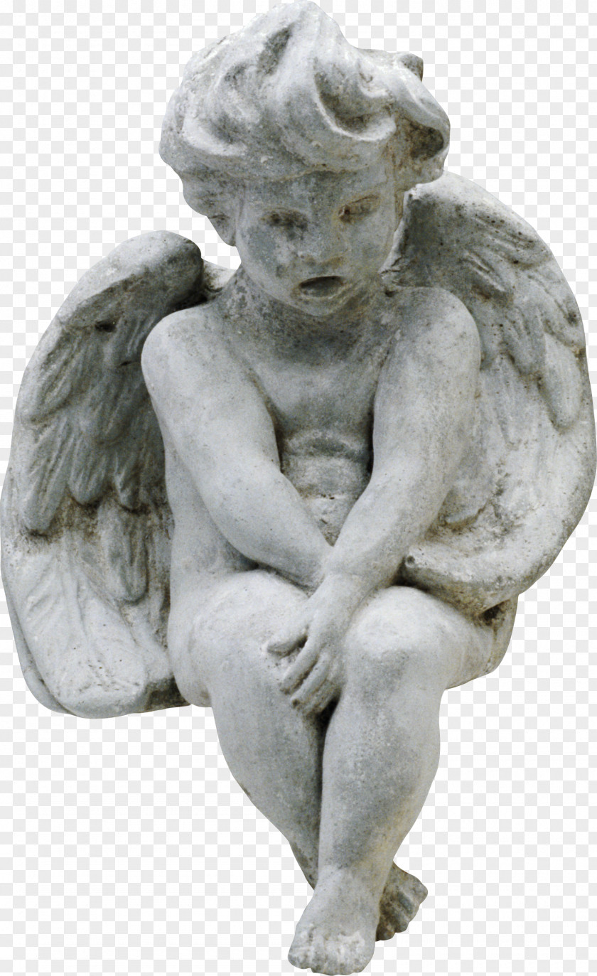 Angel Statue Figurine Sculpture PNG