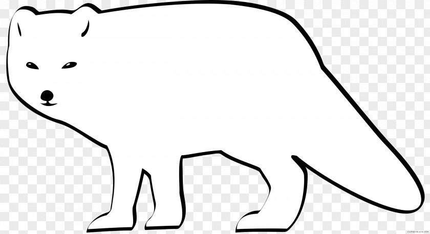 Arctic Fox Polar Bear Clip Art PNG