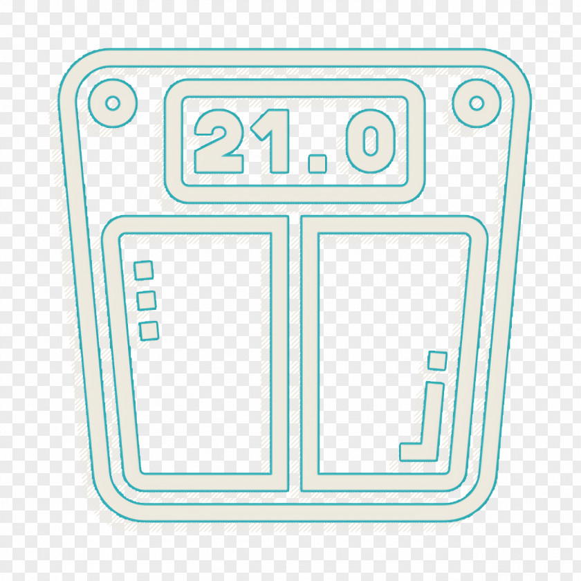 Bathroom Scale Icon Health Checkup Weight PNG