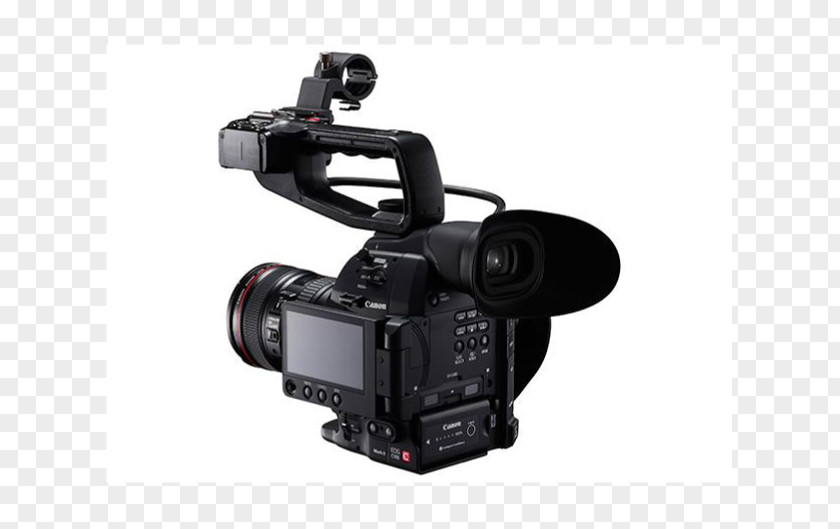 Camera Canon EF Lens Mount EOS C100 Mark II Cinema PNG