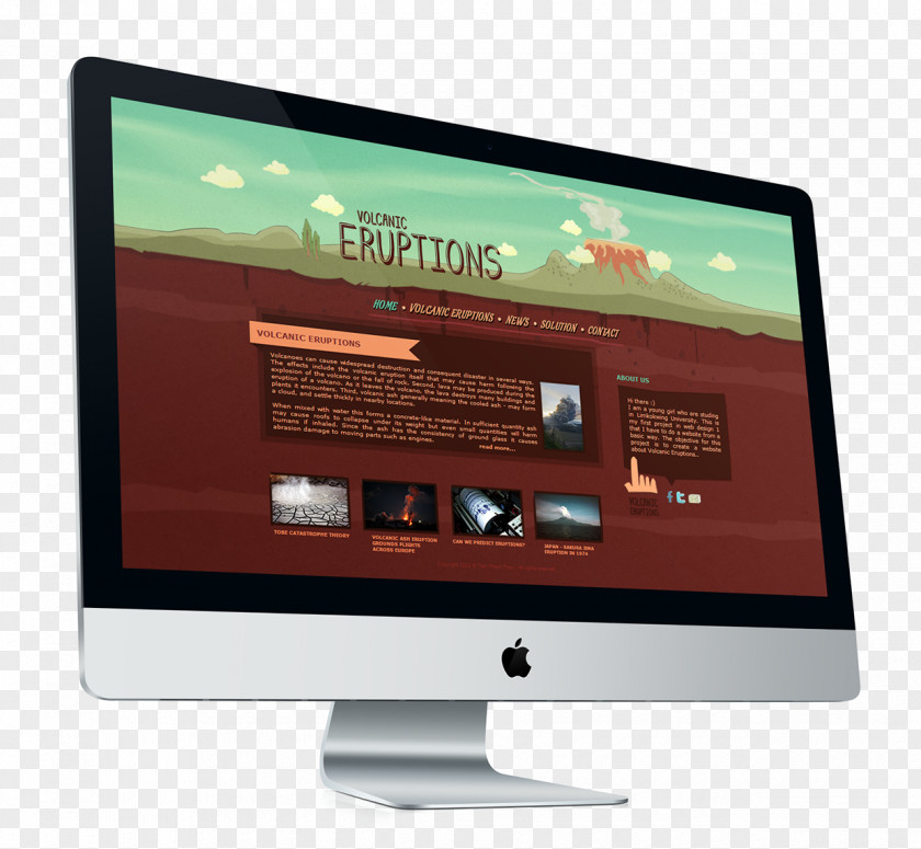 Eruptions Web Development Responsive Design Graphic PNG