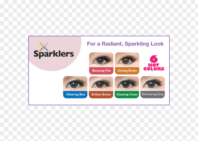 Eye Contact Lenses Color Pink PNG