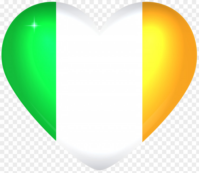 Ireland Desktop Wallpaper Yellow Heart Circle PNG