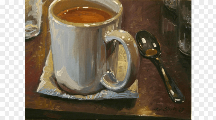 Coffee Cup Cafe Painting PNG