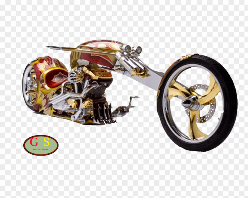 Motorcycle Custom Bicycle Chopper Sport Bike PNG