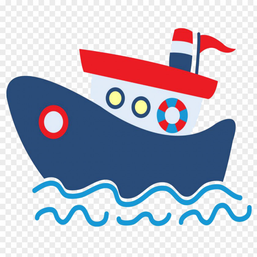 Shower Sailor Boat Paper PNG