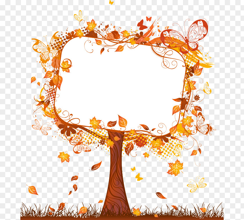 Autumn Plant Orange PNG