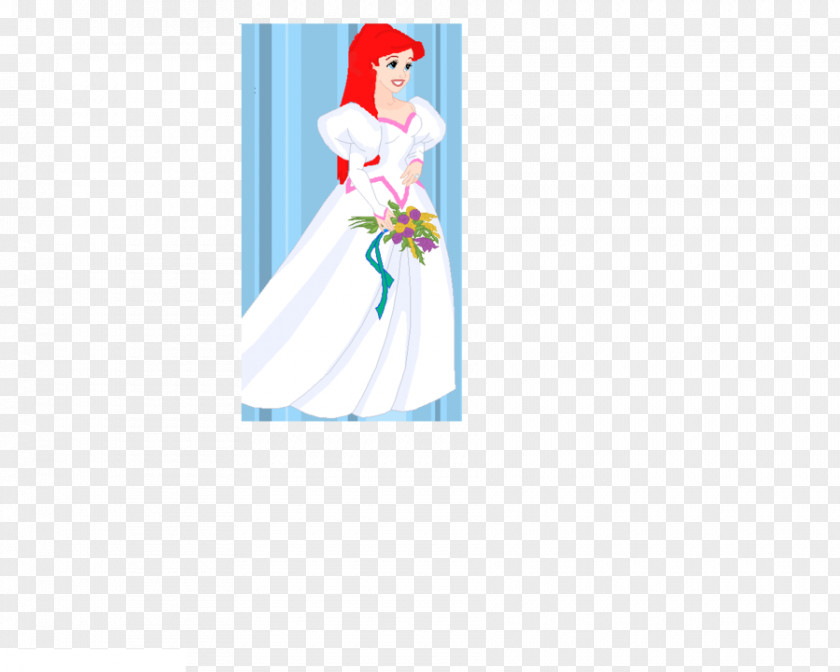 Eric And Ariel Wedding Figurine Character Font PNG