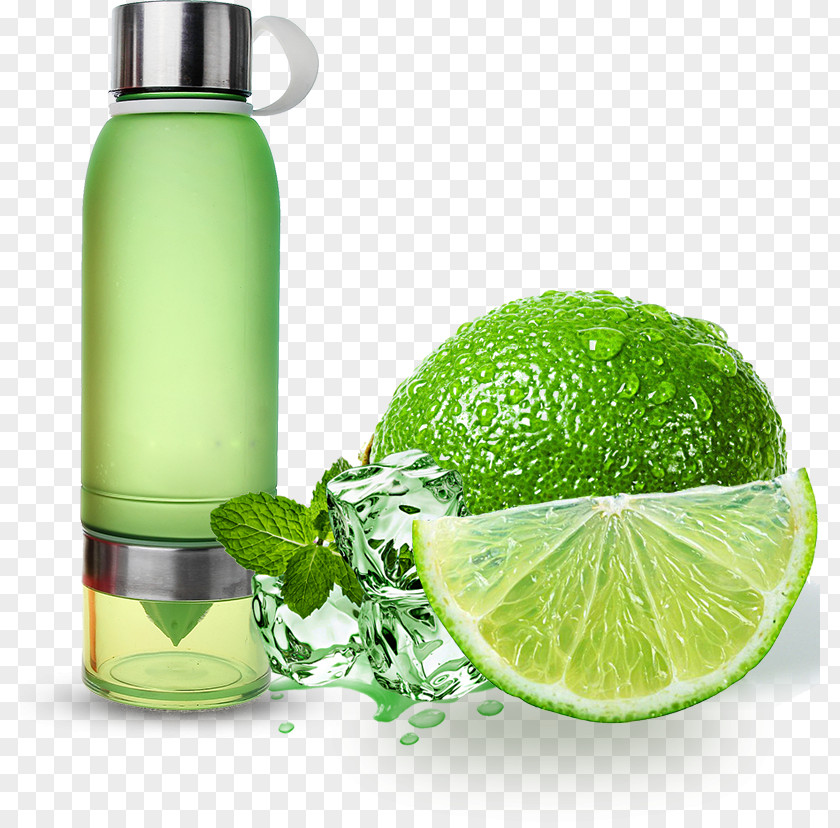 Glass Element Key Lime Lemon Juice PNG