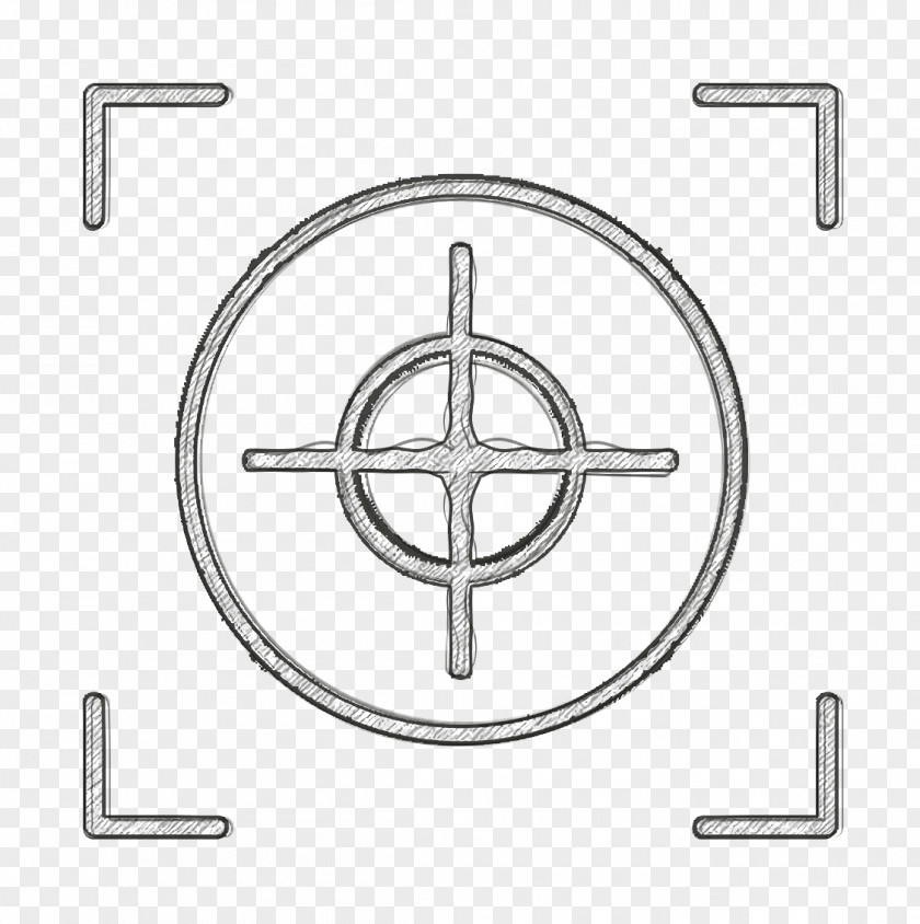 Hunting Icon Crosshair Hunt PNG