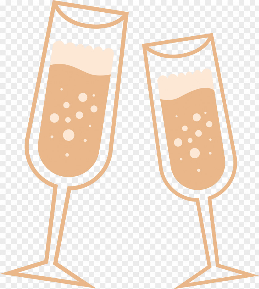 Cartoon Champagne Glass Wine Clip Art PNG