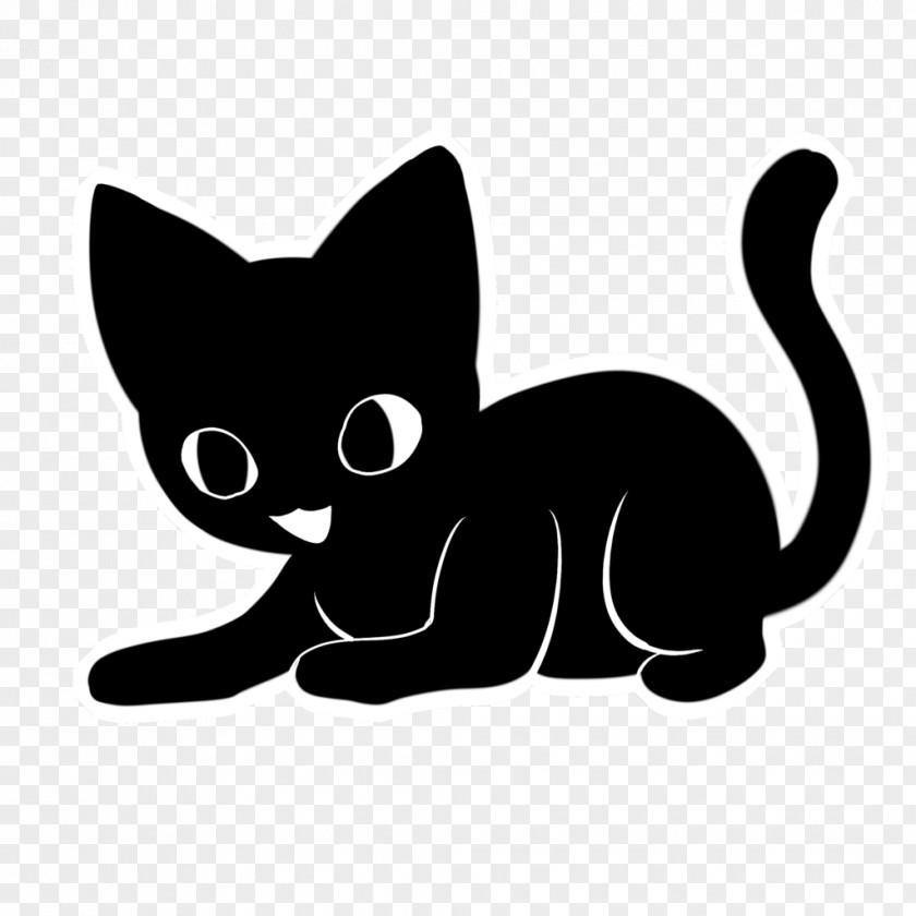 Cats Black Cat Sticker Wall Decal PNG