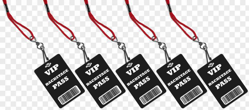 Vip Pass Brand Badge Font PNG