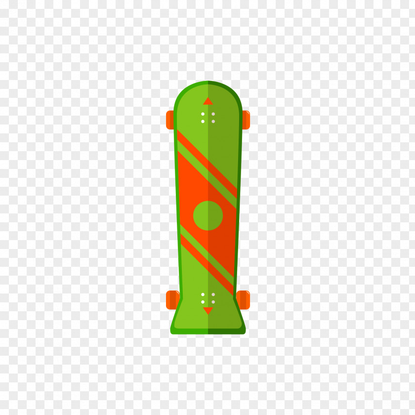 A Red Green Skateboard Adobe Illustrator Flat Design Euclidean Vector PNG