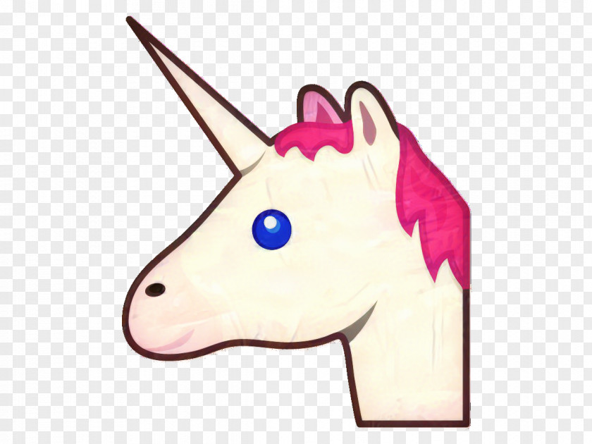 Snout Head Unicorn Emoji PNG