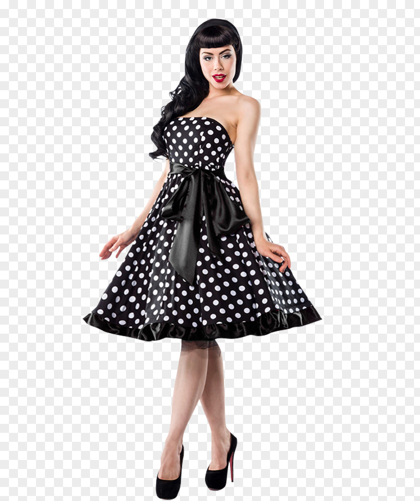 Dress 1950s Rockabilly Petticoat Clothing PNG