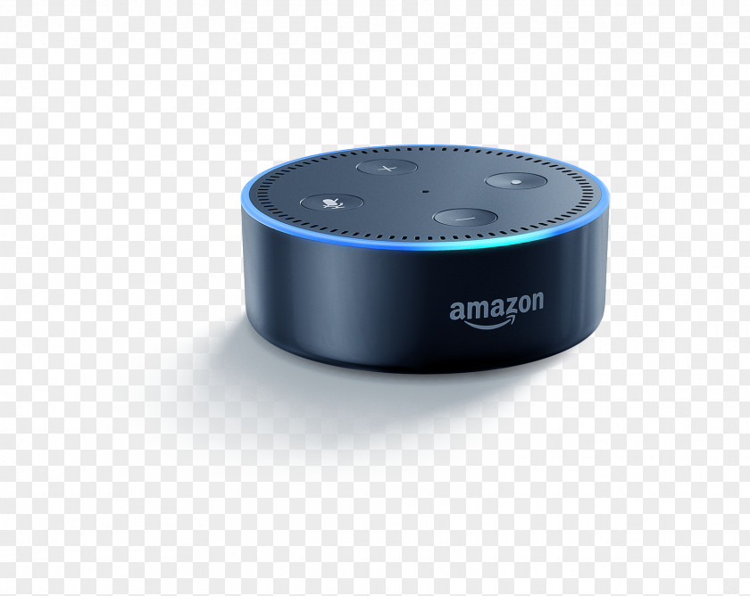 Low Angle Shot Amazon.com Amazon Echo Dot (2nd Generation) Alexa Smart Speaker Wireless PNG