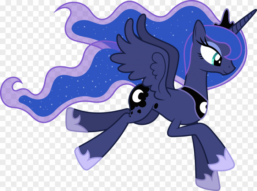 Nice Princess Luna Pony Celestia BronyCon Art PNG